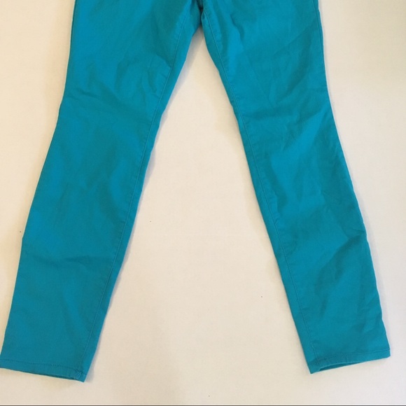 Turquoise Junior light weight jeans. Size 13. - Picture 7 of 7